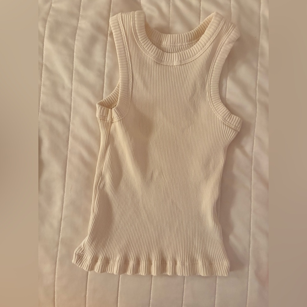 French girls tank top from monoprix